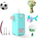 Ball Pump Balloon Pumps Electric, Balloon Pump Portable Long Animal Balloon Pump, Electric Blower Machine Inflator Basketball Pump 260 Balloon Pump for Party/Wedding/Birthday Decorations