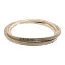 uxcell 3LK640 Cord Belt Grey, 3/8" x 64" Lawn and Garden Aramid V-Belt for Mower Deck