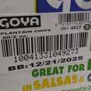 Goya Foods Plantain Chips, Original, 2 Ounce (Pack of 20) BB Date: 12/21/25
