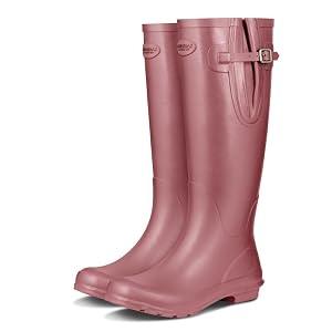 TerraTrax RoseRed Wellington Women's Shoes. Combining durability and elegance, Comfort and style. Ideal for various occasions, crafted with precision. Step out in confidence All season Size 10