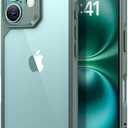 ESR for iPhone 16 Case, MilitaryGrade Protection with ShockAbsorbing Corners, ScratchResistant and AntiYellowing Acrylic Back, Slim Protective Phone Case, AirArmor Series, Clear Green