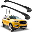 Roof Rack Cross Bars Compatible with Ford Escape 2013-2019 Aluminum 260 LBS Crossbars Rails Cargo Rooftop Bike Snowboard Skiboard Luggage Rack Cargo Carrier