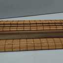LazBlinds No Drill Bamboo Roman Shades, 22.5" W x 48" H, Malay Umber