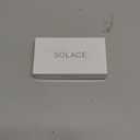 Solace Bands Slim Matte Resin Watch Band - Universal Fit for Apple Watch Bands for Women and Men, iWatch Bands for 38mm 40mm 41mm 42mm 44mm 45mm 49mm Ultra, SE and Series 11 10 9 8 7 6 5 4 3 2 1 (Matte Black/Black hardware)