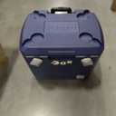 DA Ultra-Light 60 QT Hard Cooler with Wheels and Telescopic Handle, 30% Lighter Than Rotomolded Coolers, Keeps Cold Up to 5 Days, Ice Chest for Camping, Tailgating, Beach