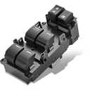 Driver Side Master Power Window Switch for Honda Accord Sedan/Coupe 2008 2009 2010 2011 2012, Replaces OEM 35750-TB0-H01, 35750-TBD-H13 OEM Replacement with Auto Up/Down