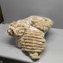 NEWCOSPLAY Super Soft King Blanket Brown Premium Silky Flannel Fleece 3D Ribbed Jacquard Lightweight Bed Blanket All Season Use (Brown Ribbed, King(90"x110"))