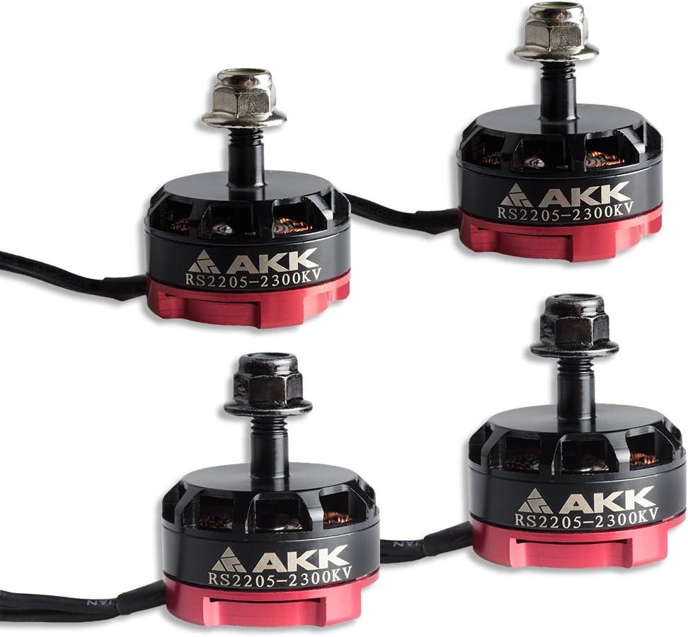 AKK RS2205 4pcs Brushless Motor 2300KV 2CW 2CCW for FPV Racing Quadcopter Drone