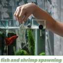 Homoyoyo 10pcs Spawning Mops, Aquarium Breeding Spawning Fish, Floating Hiding Grass for Fish and Shrimp Egg Laying, Aquarium Tank Decorative Breeding Accessories