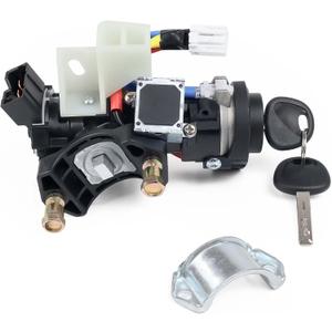 81900-3SA00 Ignition Lock Switch Assembly with Keys Compatible with Hyundai Sonata 2011-2014, Ignition Lock Cylinder with Housing Replace# 81910-3Q100, 81970-3SA00, 81250-3SA00