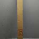 EXCLUSIVE HOME Torch 1" Curtain Rod and Coordinating Finial Set, Matte Bronze, Adjustable 36"-72"