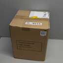 Creative Scents Estella Waste Basket for Bathroom 1.98 Gal / 7.5L  Small White Bathroom Trash Can  Decorative Small Garbage Can  Durable Space Friendly Wastebasket