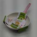 GreenPan Rio Healthy Ceramic Nonstick 8" Frying Pan Skillet and Silicone Spatula Set, Soft Grip Handle, Breaktfast Meal Set, PFAS-Free, Dishwasher Safe, Oven Safe, Pink (8" Frypan and Spatula Set)