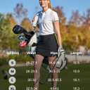 KPSUN Women's Swim Skirt with Pockets Tummy Control Bathing Suit Bottoms High Waisted Stretchy Athletic Swimsuit Skirts 2025 (Medium, Black)