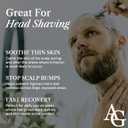 ADELEGOURDAIN Self-Care Kit for Men Set with Shave Balm and After Shave Lotion - Shave Balm for Sensitive Skin - Birthday Gift Idea for Him - 2 x 3.4 fl oz Razor Burn Cooling & Soothes Skin