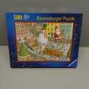 Ravensburger - Here Comes Christmas! - 500 Piece Jigsaw Puzzle - Featuring Santa and a Snowman as They Thrill The Crowd in The Big Parade - Premium Quality - Ages 12+