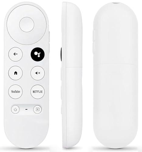 New Voice Remote for Google Chromecast 4k Snow TV, G9N9N Replacement Remote Control for Google TV, GA01920-US, GA01409-US, GA01923-US, GA01919-US