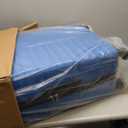 Amazon Basics 30" Hardside Large Checked Luggage, Expandable For Up to 15% More Space, With Scratch-Resistant Surface, Four Multi-directional Wheels, Telescoping Handle, Light Blue