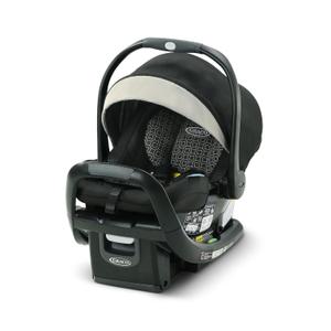 Graco SnugRide SnugFit LX Infant Car Seat, Baby Car Seat with Anti-Rebound Bar for Extra Safety, SnugLock Easy Install Carseat, 1-Hand Adjustable Handle, No-Rethread Harness, Baby Essentials, Pierce Manufactured Date: Jan. 8, 2026