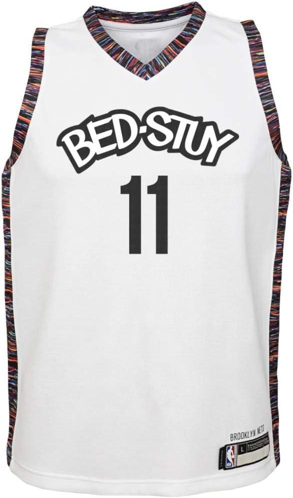 Outerstuff NBA Infants Toddler Official Name and Number Replica Home Alternate Road Player Jersey (2T, Kyrie Irving Brooklyn Nets City Edition)