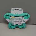 JOIE ~ Butterfly Shaped Silicone Ice Cube Tray- BPA Free~12 Cavities, Green
