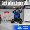 4800PSI PowerWasher with 4 Quick Connect Nozzles, Foam Cannon for Car, Lane, Patio Cleaning