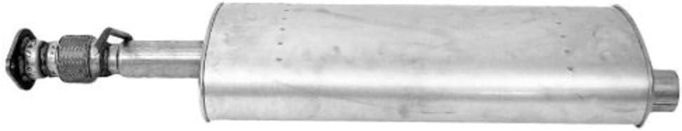 Walker Quiet-Flow SS 54654 Direct Fit Exhaust Muffler Assembly 2.75" Inlet (OD) 2.5" Outlet (ID) for Chevrolet Trailblazer