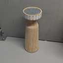 HD Designs Wood Large Candle Holder 10