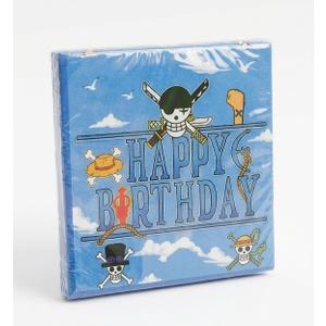 40Pcs Hot-blooded Anime Theme Party Decorations One Theme Birthday Plates and Napkins Supplies for Boy Cartoon Piece Birthday Party Decorations