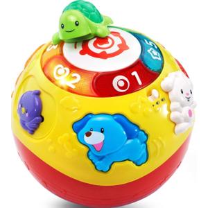 VTech Wiggle and Crawl Ball, Multicolor