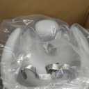 Nuby My Floor Seat - Portable Baby Chair with Soft Foam Cushion, Safety Harness, and High Back Design - 4+ Months - Gray