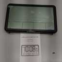 WallarGe Auto Set Digital Wall Clock Battery Operated, Desk Clocks with Temperature, Humidity and Date, Large Display Digital Calendar Alarm Clock for Elderly, Bedroom, Office, 8 Time Zone, Auto DST. (Black)