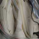 Pinch Pleated 90 Inch Linen Curtains 2 Panels Set for Living Room Pinch Pleat Drapes Track System Memory Trained Light Filtering Semi Sheer Curtain 90 Inches Long for Dining Bedroom Office W50xL90 (Natural)