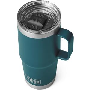 YETI Rambler 20 oz Travel Mug, Stainless Steel, Vacuum Insulated with Stronghold Lid 