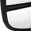 Driver Side Mirror,Mirror Assembly Compatible With 2015-2025 Ford Transit 150 250 350 350 HD,Transit Tow Power Glass,Towing Without Signal Light Non Heated,Black(Short Arm)