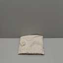 jinchan Belrose Linen Floral Kitchen Curtains 36 inch Length Embroidered Farmhouse Cafe Curtains for Living Room Bathroom Small Windows Curtain Set Sheer Light Filtering 2 Panels Beige