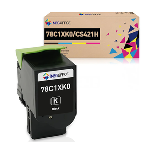 Compatible Toner Cartridge for Lexmark 78C1XK0 78C10 Black 8,500 High Yield Toner Cartridge for CS421 CS421dn CS521dn CS622 CS622de CX421 CX522 CX522ade CX622 CX622ade CX625ade (Black,1Pack)