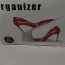 Shoe Slots Organizer 20 Pack - Shoe Stackers, Space Savers 50%, 4 Levels Adjustable, Double Layer Holders for Closet, White