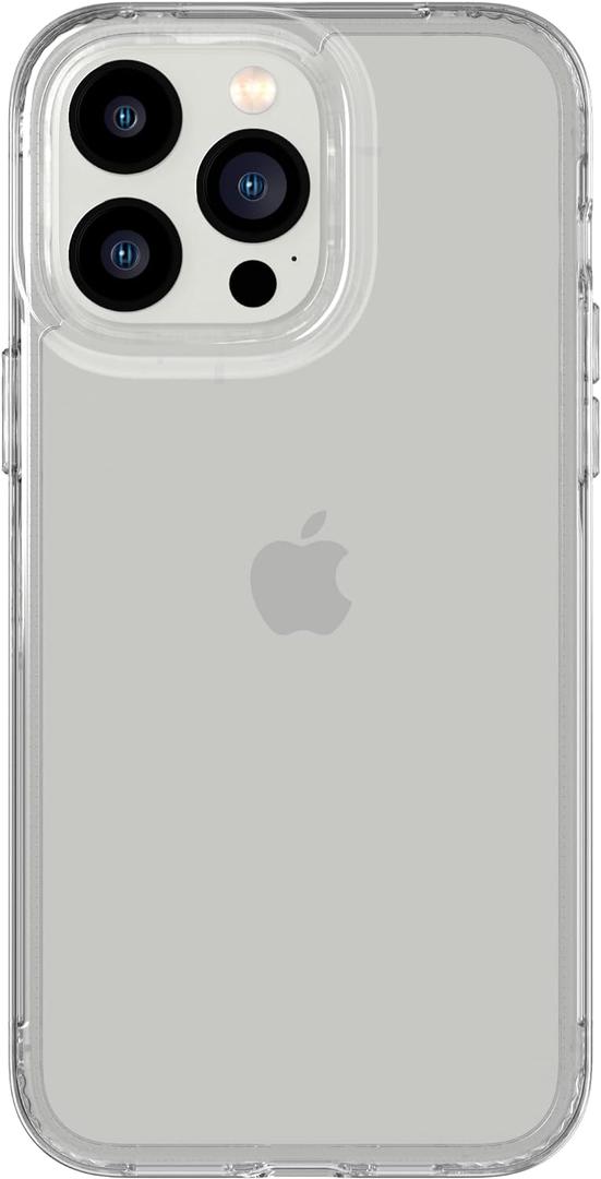 tech21 iPhone 14 Pro Max Evo Clear  Scratch-Resistant, Shock-Absorbing Clear Phone Case with 12ft Multi-Drop Protection