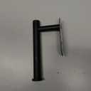 JOPOFI Toilet Paper Holder - Self Adhesive Toilet Paper Holder Wall Mount for Bathroom, SUS 304 Stainless Steel Command Strip Toilet Paper Roll Holder Stick On Wall, No Drilling - Matte Black（1 Pcs）