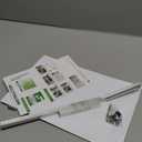 Please Pick Up After Your Dog Sign with Bag Holder, Aluminum No Dog Poop Signs for Yard, Clean Up After Your Dog Yard Sign for Lawn, No Pooping Dog Signs with Stake (Green on white)