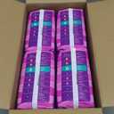 Poise Incontinence Pads & Postpartum Incontinence Pads, 3 Drop Light Absorbency, Regular Length, 120 Count (4 Packs of 30)