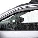 Weathertech Custom Fit Side Window Deflectors for Ford F-150, F-150 Lightning, F-150 Raptor - (801025IM-81765IM), Dark Tint