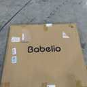 Babelio 36-56" Extra Wide Baby Gate for Stairs No Drilling, PressGuard II