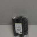 Jet Black Plastic Shot Glasses - 2 oz. (Pack of 6) - Perfect for Halloween Parties, Spooky Barware & Drinkware Accessory