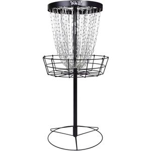 MVP Disc Sports Black Hole Pro 24-Chain Portable Disc Golf Basket Target