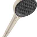 hansgrohe Rainfinity 5-inch Modern Handheld Shower Head 3-Spray PowderRain, Intense PowderRain, MonoRain in Brushed Nickel, 26864821