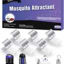 6 Pack Mosquito Attractant Bait Refill, Mosquito Bait Lure for Bug Zapper & Fly Traps, Compatible with All Flying Insect Mosquitoes Trap