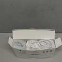 Gllquen Baby Muslin Bassinet Sheets 3 Pack, Breathable Elastic Cozy Fitted Cotton Bassinet Mattress Sheet for Baby Boy Girls, Fit for Hourglass Oval Rectangular Cradle Pad Sheets 33"x17" (Light Blue) (Bounce in the Blue)