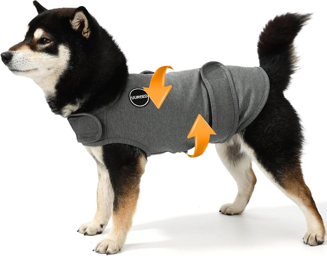 Dog Anxiety Vest Comfort Relief Coat, Dog Anxiety Calming Vest Wrap for Thunderstorm, Travel, Fireworks, Vet Visits, Separation Anxiety Relief for Dogs, Size XXL